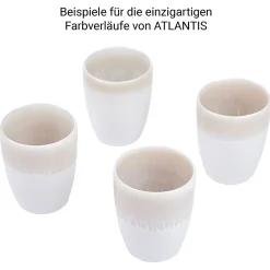 Butlers ATLANTIS Tasse 4er-Set Best