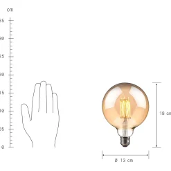 Butlers BRIGHT LIGHT LED-Glühbirne New