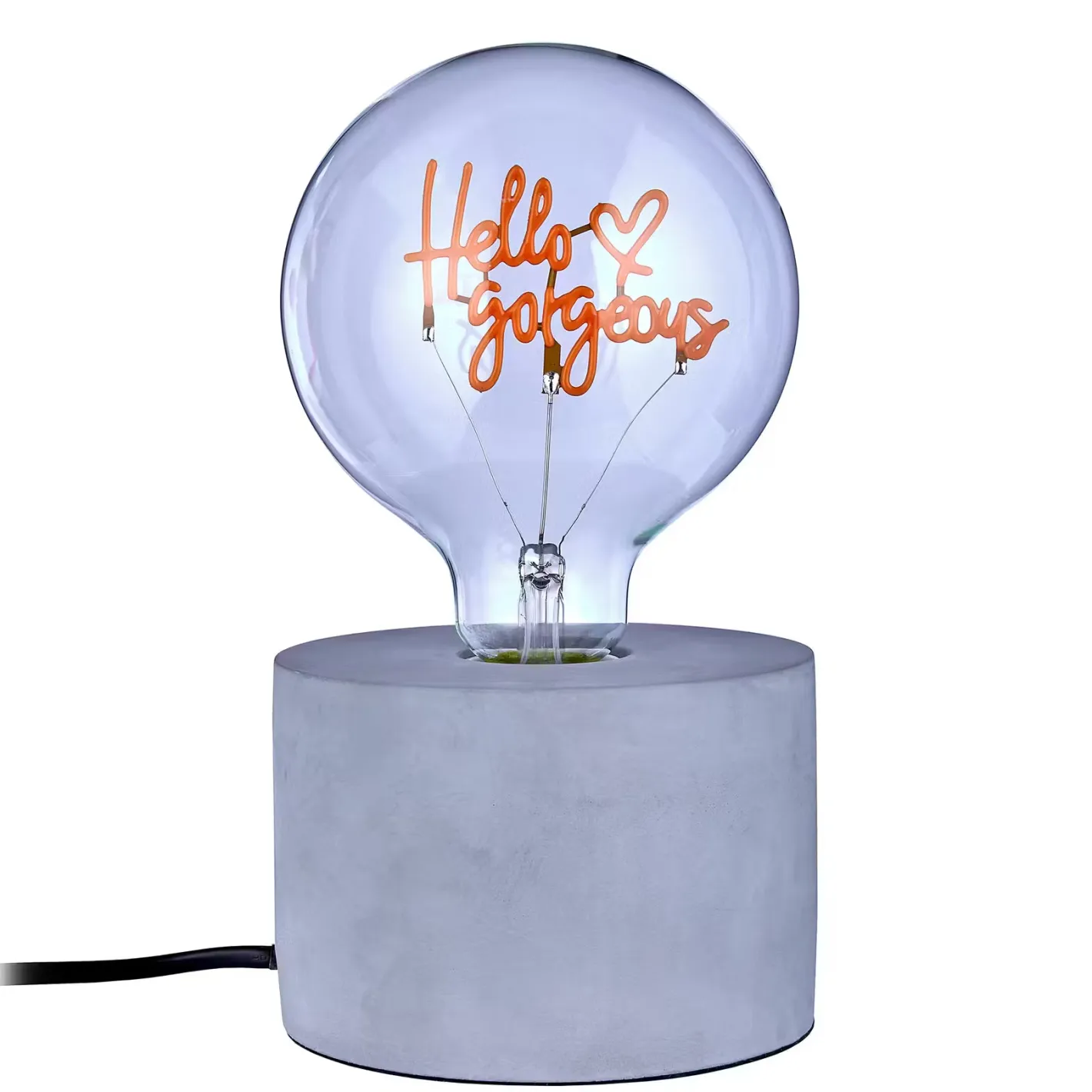 Butlers BRIGHT LIGHT LED-Glühlampe Hello Outlet