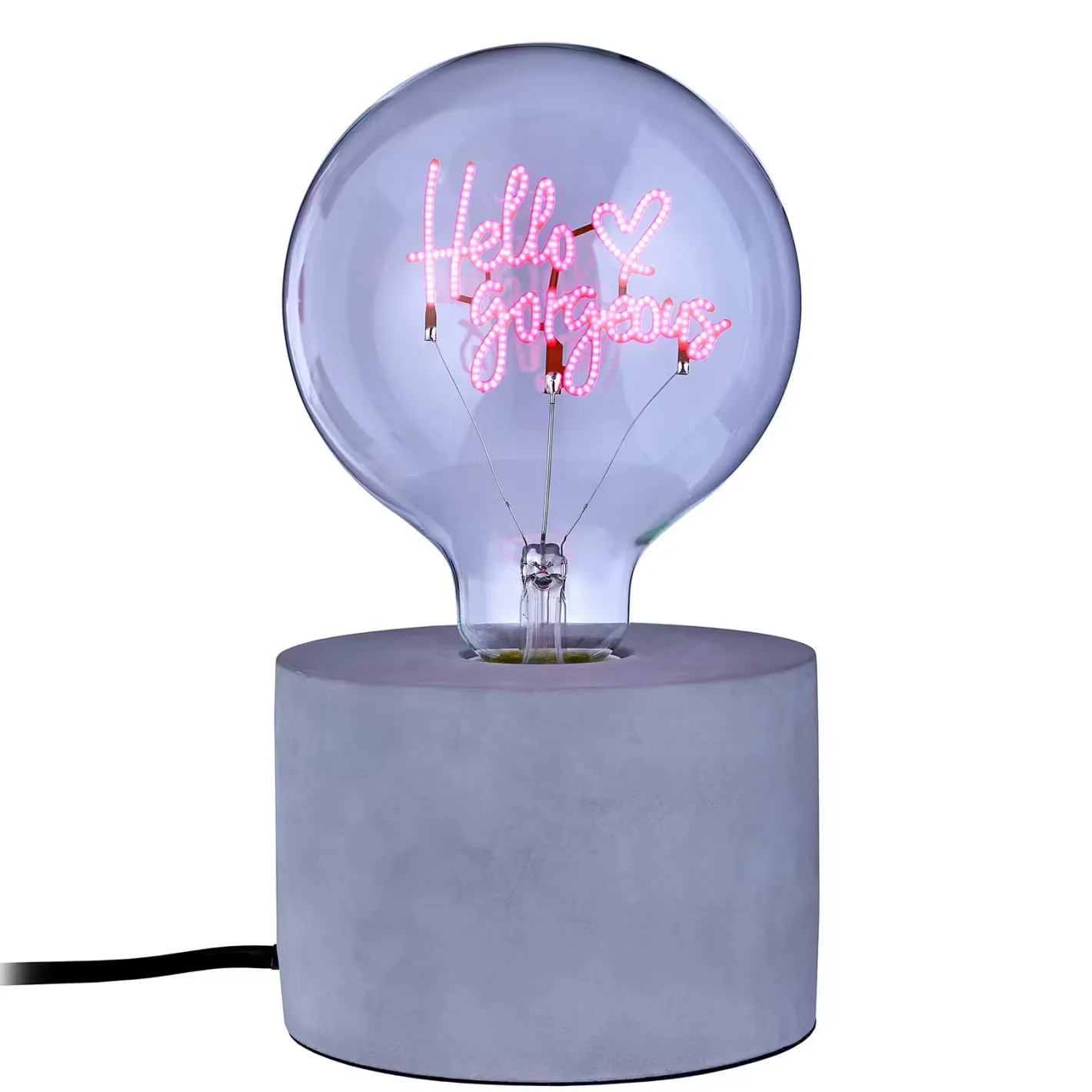 Butlers BRIGHT LIGHT LED-Glühlampe Hello Outlet