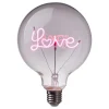 Butlers BRIGHT LIGHT LED-Glühlampe Love