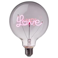 Butlers BRIGHT LIGHT LED-Glühlampe Love