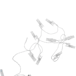 Butlers CLIP ART LED-Lichterkette Klammern Hot