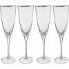 Butlers GOLDEN TWENTIES Champagnerflöte 4er-Set Clearance