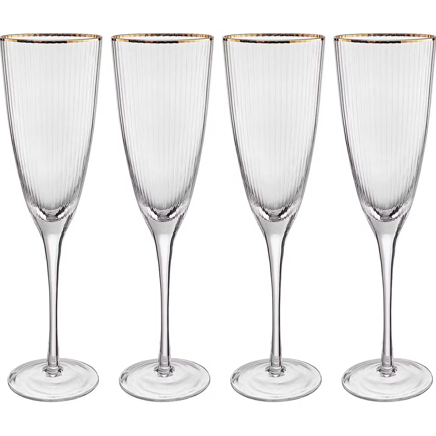 Butlers GOLDEN TWENTIES Champagnerflöte 4er-Set Clearance