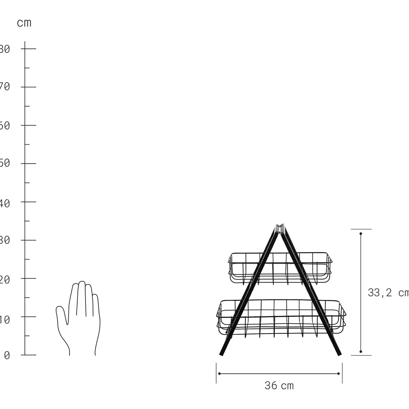 Butlers GRID Etagere Clearance