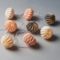 Butlers HANAMI LED Lampions-Lichterkette 6er-Set Hot