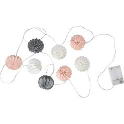 Butlers HANAMI LED Lampions-Lichterkette 6er-Set Hot