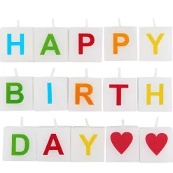 Butlers HAPPY BIRTHDAY Kerzen-Set 6er-Set Clearance