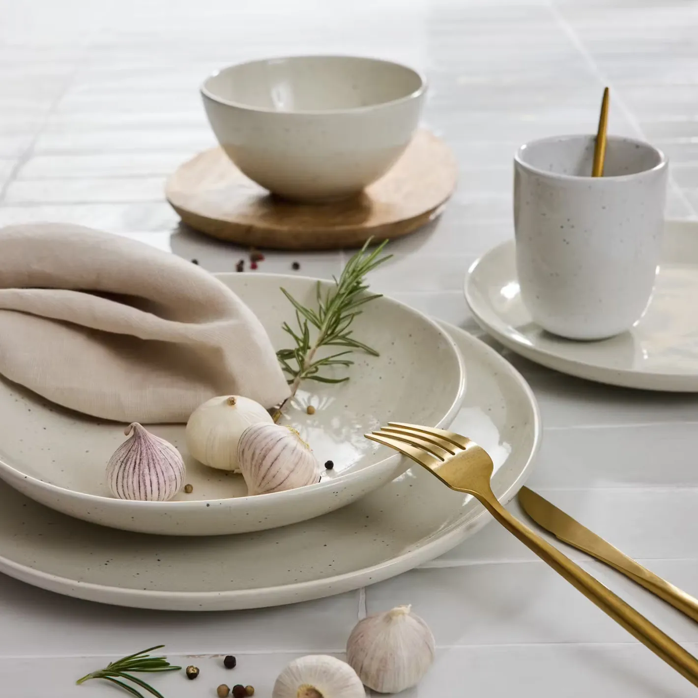 Butlers LYNN Dinnerteller 6er-Set Best