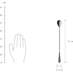 Butlers MANHATTAN Barlöffel 5er-Set Best