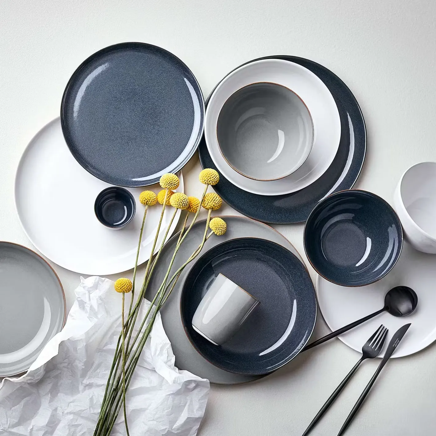 Butlers NATIVE Dinnerteller 4er-Set Discount