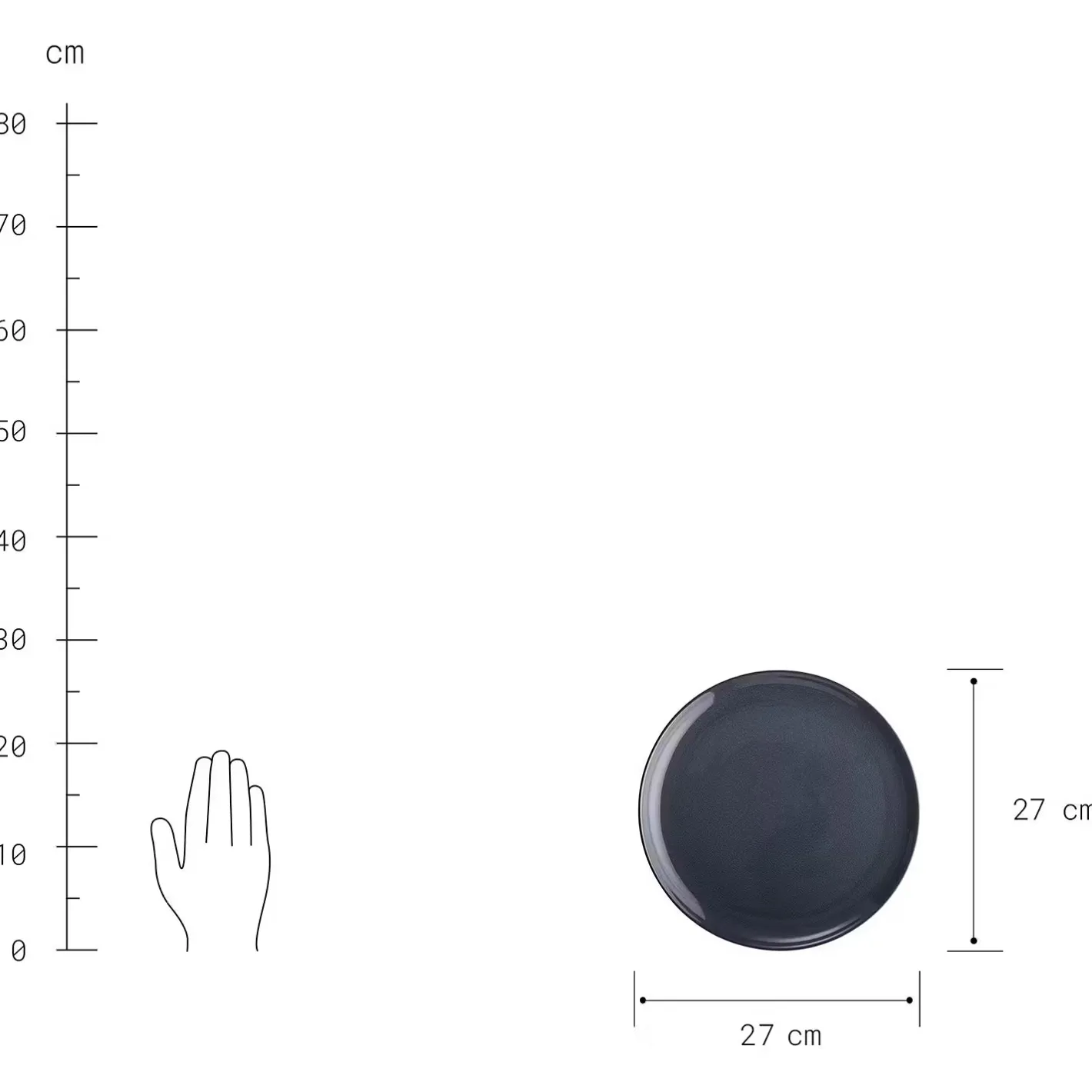 Butlers NATIVE Dinnerteller 4er-Set Discount