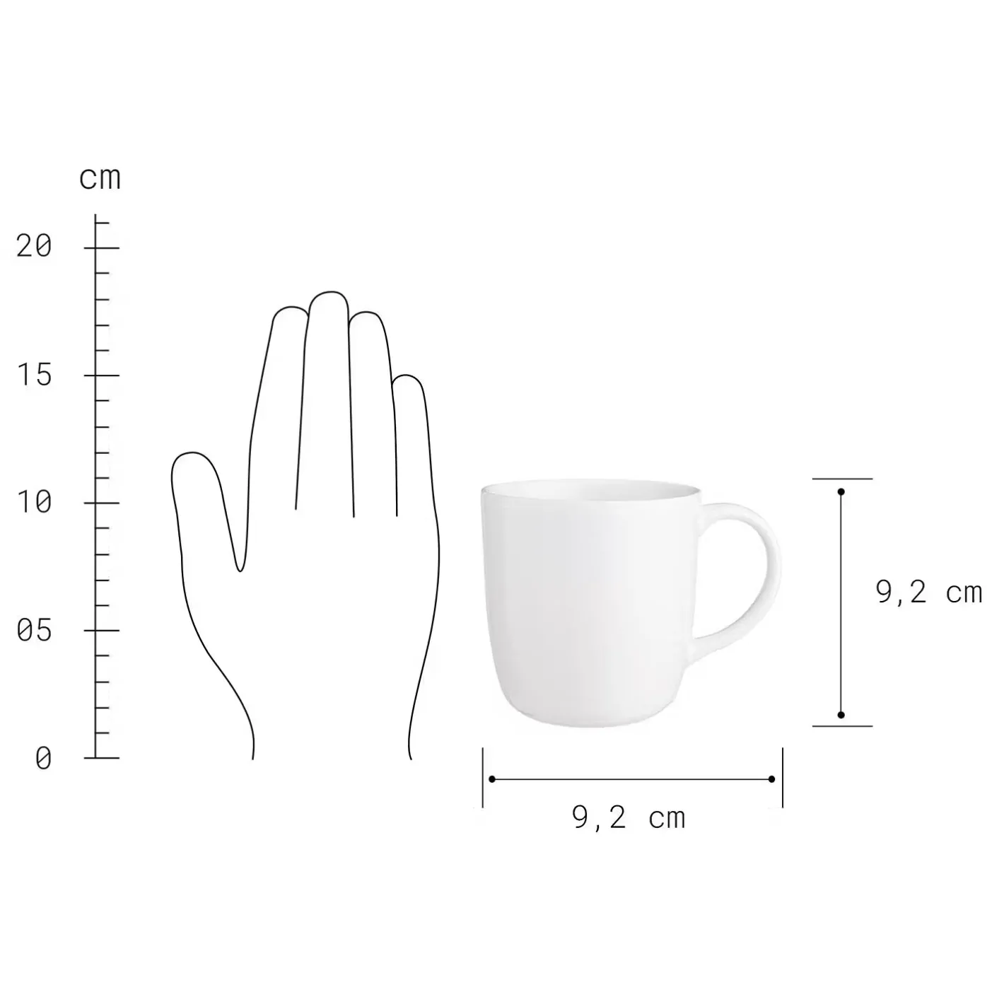 Butlers NATIVE Tasse 4er-Set Clearance