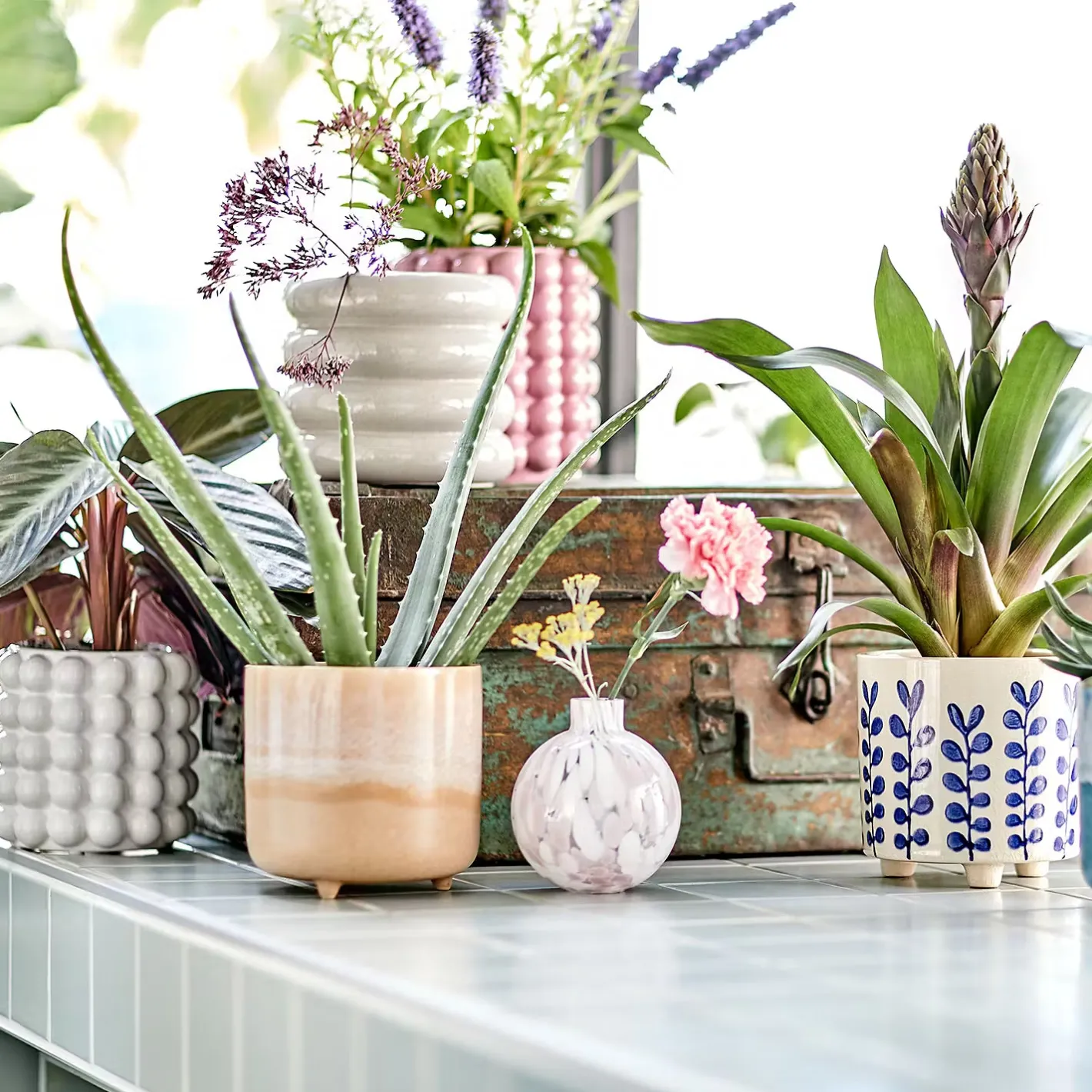 Butlers NEW DELFT Blumenübertopf Best