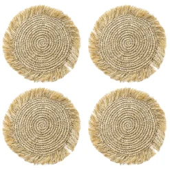 Butlers RAFFIA Platzset 4er-Set Hot