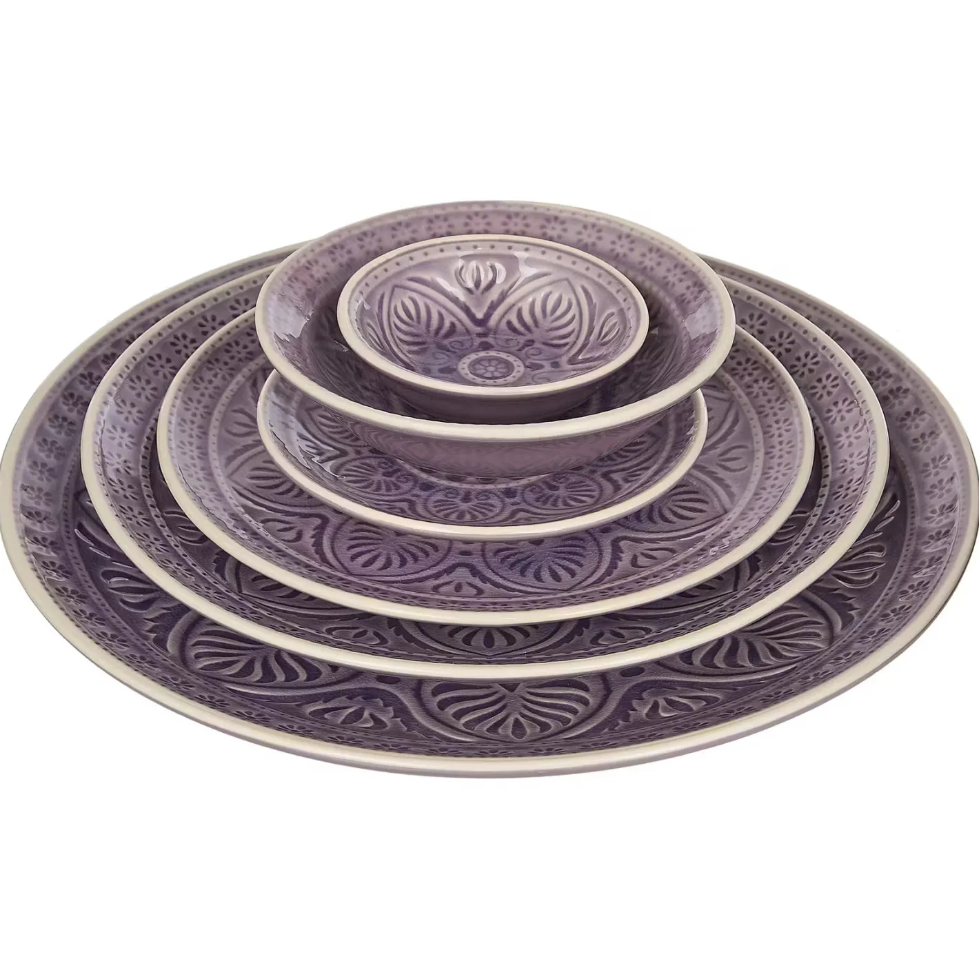 Butlers SUMATRA Teller 6er-Set New