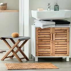 Butlers WHITE SANDS Waschbeckenunterschrank New