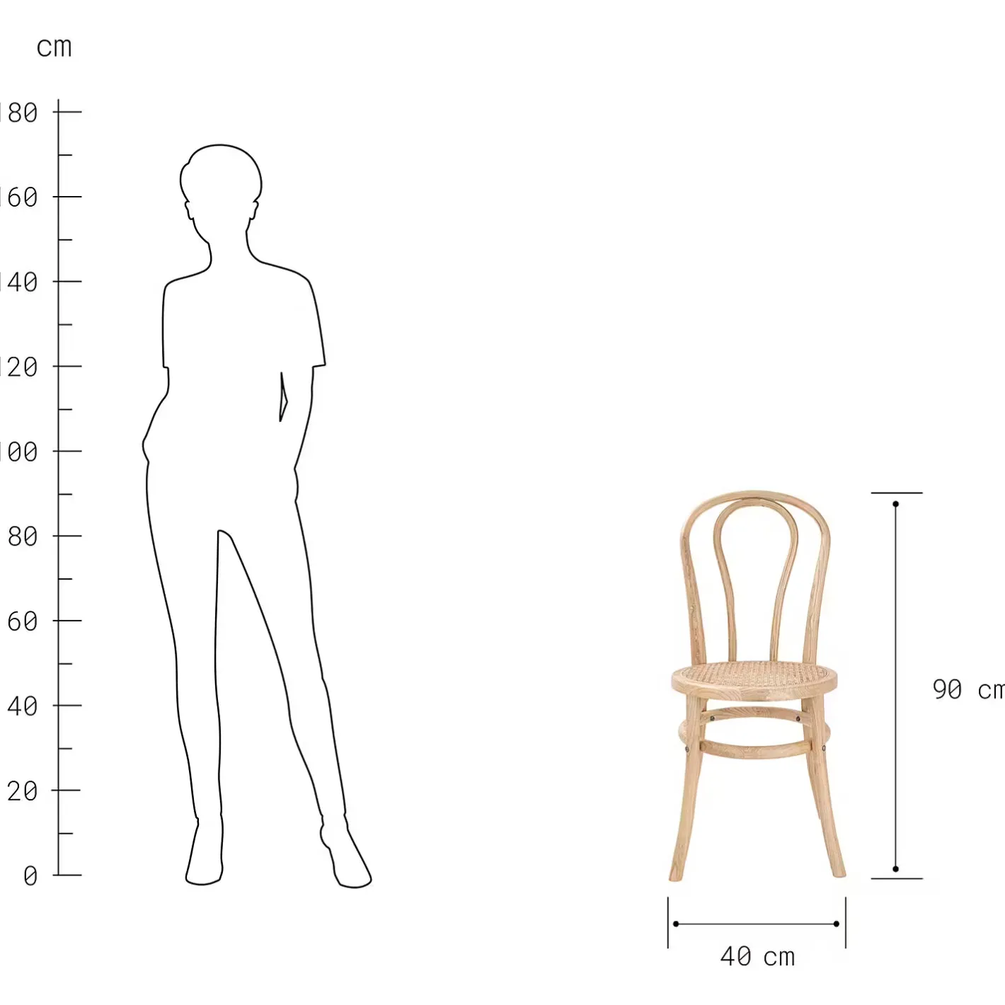 Butlers WIENER MELANGE Stuhl Hot