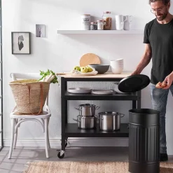 Butlers ZINC Mülltonne Oskar Online